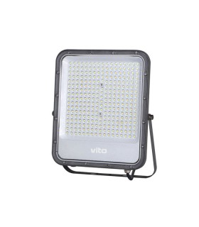 LED ПРОЖЕКТОР RONA 200W 24000Lm 6000K (СТУДЕНА СВЕТЛИНА) IP65 СИВ ЦВЯТ 3022810 VITO