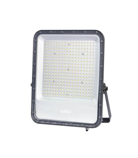 LED ПРОЖЕКТОР RONA 300W 36000Lm 6000K (СТУДЕНА СВЕТЛИНА) IP65 СИВ ЦВЯТ 3022820 VITO