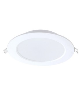 LED КРЪГЪЛ ТЪНЪК ПАНЕЛ  LINA 18W 1980Lm 3000K (ТОПЛА СВЕТЛИНА) Φ220.8x28,9 БЯЛ 2027570 VITO