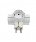 TRIPLO 16A WHITE TRIPPLE SOCKET 8002540 VITO