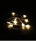 CHRISTMAS LIGHTING NATALE-10 STAR 10LED 2700K 1M 2xAA IP20 TRANSPARENT 5620630 VITO