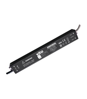 POSEIDON 36W 1.5A 24VDC IP67 SLIM POWER SUPPLY 6240800 VITO