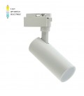 LED ОСВЕТИТЕЛ ЗА ШИНА MONOLINO-C10 10W COB 3CCT (3000K/4000K/6000K) 900lm Ø54×107 БЯЛ 2103050 VITO