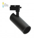 LED ОСВЕТИТЕЛ ЗА ШИНА MONOLINO-C20 20W COB 3CCT (3000K/4000K/6000K) 1800lm Ø63×132 ЧЕРЕН 2103060 VITO