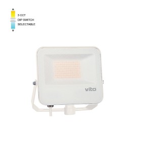 LED FLOODLIGHT DANUBE 50W SMD 3CCT IP66 WHT