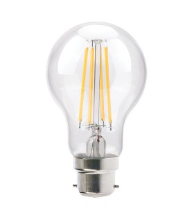 LED FILAMENT BULB LEDISONE-2 CLEAR A60 8W B22 2700K 1000lm 1519850 VITO
