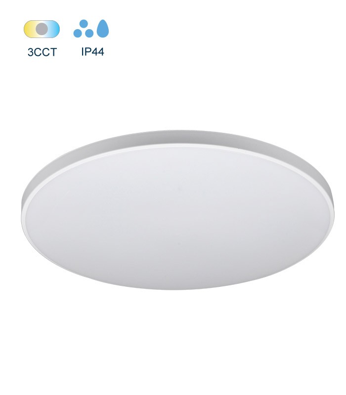 LED CEILING LAMP SATURN 18W 3xCCT (3000K/4000K/6500K) 1620lm φ250*H50 2RINGS 2027011 VITO