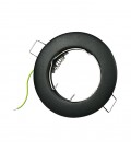 MINI DOWNLIGHT METALLICA-E GU10 Φ56MM BLACK ROUND EARTH-LINE 2013130 VITO