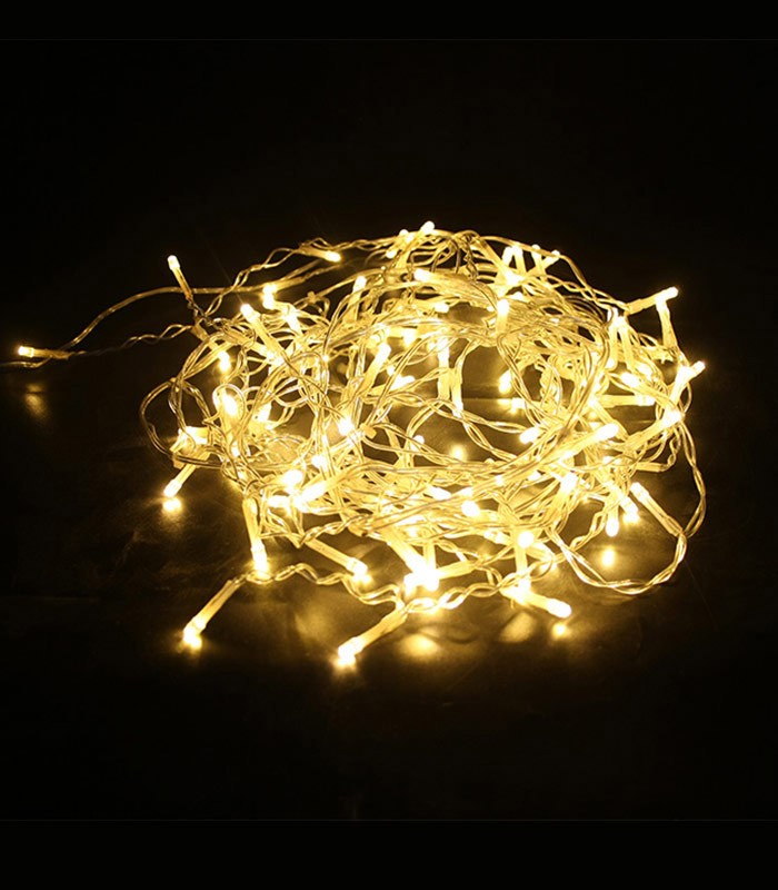 CHRISTMAS LIGHTING NATALE-1 ICICLE 240LED 2700K 6Mx60CM 31V IP44 TRANSPARENT 4xCONNECTABLE 5620241 VITO