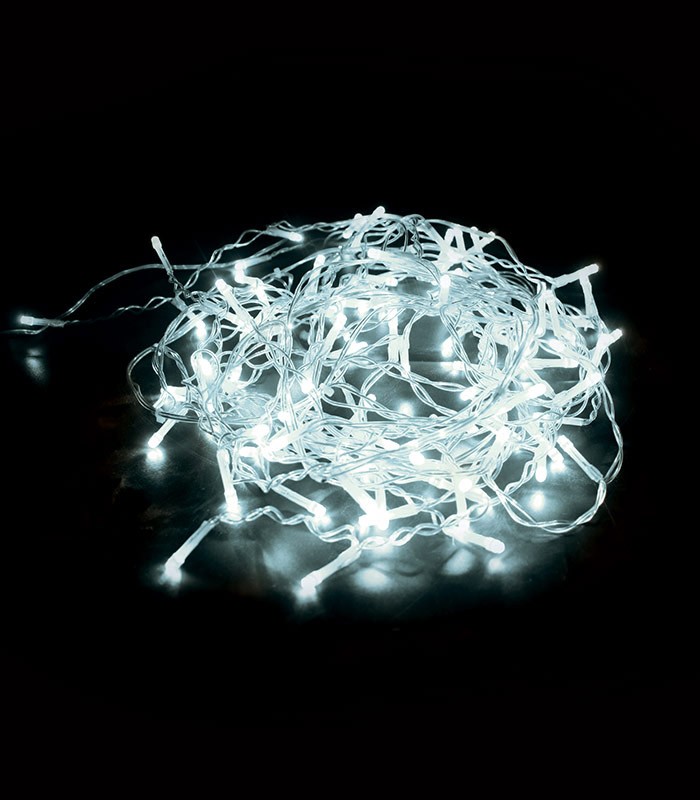 CHRISTMAS LIGHTING NATALE-1 ICICLE 240LED 6400K 6Mx60CM 31V IP44 TRANSPARENT 4xCONNECTABLE 5620251 VITO
