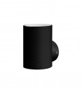 OUTWALL LED FIXTURE ZAGREB-1D 9W 3xCCT (3000K/4200K/6500K) 900Lm 38⁰ 78*115MM IP65 BLACK 3231150 VITO