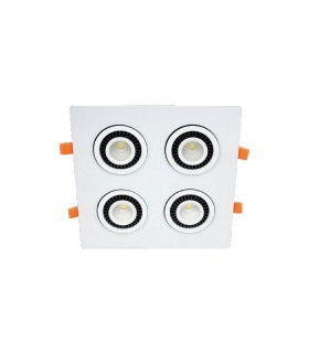 VT/PAN-4/4x5W/COB/6000K/220V/SQUARE/LED SPOTLIGHT 2101230 VITO