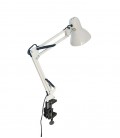 HOME&OFFICE DESK LAMP PIXXAR E27 WHITE METAL BASE+CLAMP WITHOUT BULB 5301670 VITO