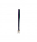 КОНЕКТОР ЗА SMD LED ЛЕНТА CONRS10 10MM-RGBW С 10CM КАБЕЛ, ПРОЗРАЧЕН 2БР/ПЛИК 5520343 VITO