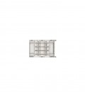 КОНЕКТОР ЗА SMD LED ЛЕНТА CONRS10 10MM-RGB ПРОЗРАЧЕН 2БР/ПЛИК 5520352 VITO