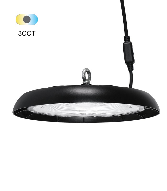 LED ИНДУСТРИАЛНО ОСВЕТИТЕЛНО ТЯЛО ТИП КАМБАНА TECHOLED-C 200W 3CCT (3000K/4000K/6000K) 24000lm IP65 IK08 10kV 3022972 VITO