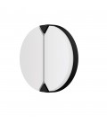 PLASTIC LED BULKHEAD ALBION 20W 3CCT (3000K/4000K/6500K) 2200Lm Ø200*37MM IP65 BLACK   3401340 VITO