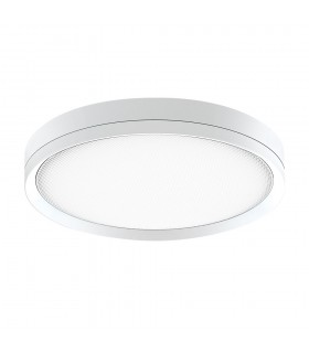 PLASTIC LED BULKHEAD PLUTO 30W 3CCT (3000K/4000K/6500K)3300Lm Ø280*38MM IP44 WHITE   3401290 VITO
