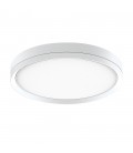 PLASTIC LED BULKHEAD PLUTO 30W 3CCT (3000K/4000K/6500K)3300Lm Ø280*38MM IP44 WHITE   3401290 VITO