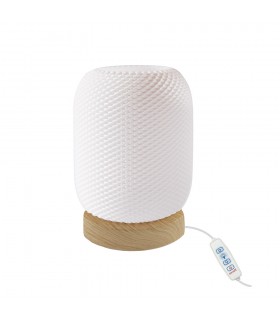 LED TABLE LAMP ARABELA 0.5W 2200K WHITE+WOODEN 5V-USB 5301900 VITO