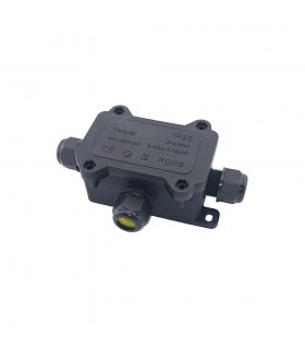 PLASTIC WATERPROOF TERMINAL JUNCTION BOX PROTEX 1-3 IP65 1PC-BAG 7200280 VITO