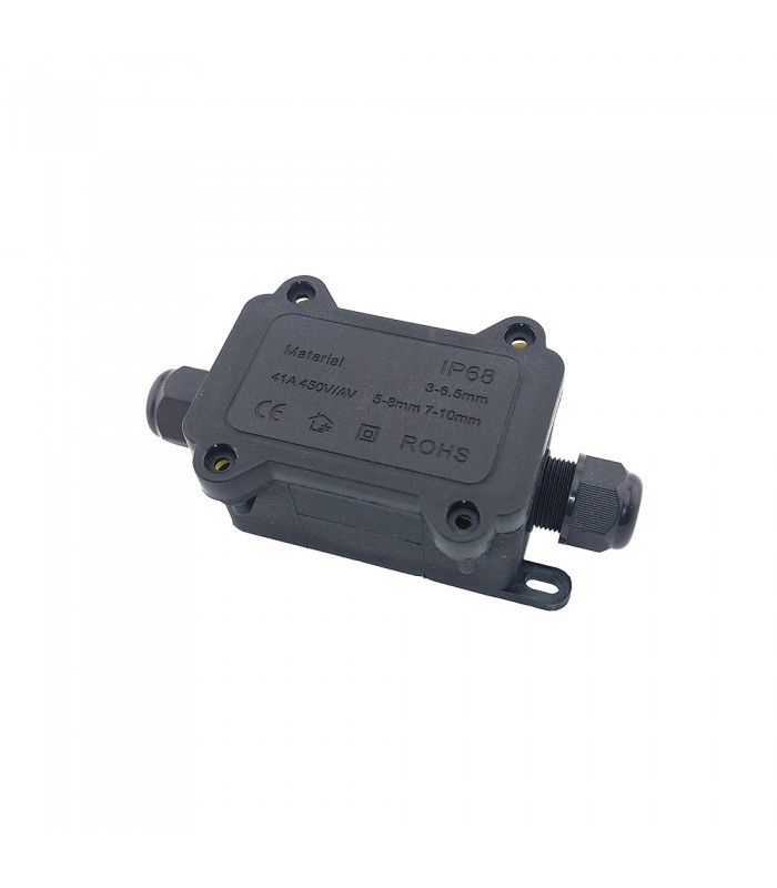 PLASTIC WATERPROOF TERMINAL JUNCTION BOX PROTEX 1-1 IP65 1PC-BAG 7200270 VITO