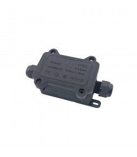 PLASTIC WATERPROOF TERMINAL JUNCTION BOX PROTEX 1-1 IP65 1PC-BAG 7200270 VITO