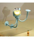 МИНИ LED НОЩНА ЛАМПА FROG СИНЯ 0,5W 3000K 25 LM СЕНЗОРНО УПРАВЛЕНИЕ БАТЕРИИ LR41 5200800 VITO