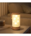 МИНИ LED НОЩНА ЛАМПА BARREL WOOD 3W 3000K 150Lm СЕНЗОРНО УПРАВЛЕНИЕ IP65 С БАТЕРИЯ 14500 Li 5200860 VITO