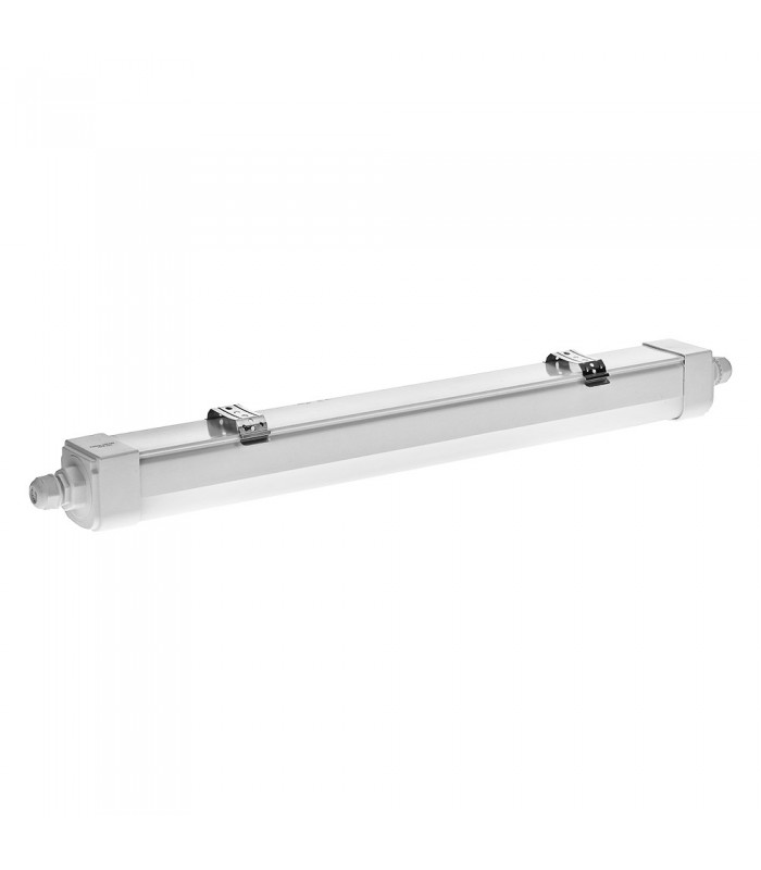 LED ВЛАГОЗАЩИТЕНО ОСВЕТИТЕЛНО ТЯЛО PROOF 40-50-60W 5200Lm/6500Lm/7800Lm 3CCT (3000K/4200K/6500K) 1500x59x72MM IP65 БЯЛА С ВЪЗМОЖ