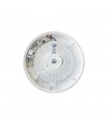 LED ТАВАННА ЛАМПА GENNY 10-15-20W 1000Lm/1500Lm/2000Lm 5CCT (2700K/3000K/4000K/5000K/6500K) D280*H70MM IP44 БЯЛА С МИКРОВЪЛНОВ С