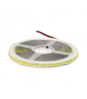COB LED ЛЕНТА LEDStrip+ 24V 480xCOB 6W/m ДЪЛЖИНА НА РЯЗАНЕ 5cm 2700K 600Lm/m 3M ЛЕПЕНКА 8mm IP20 15m/ролка 5541230 VITO