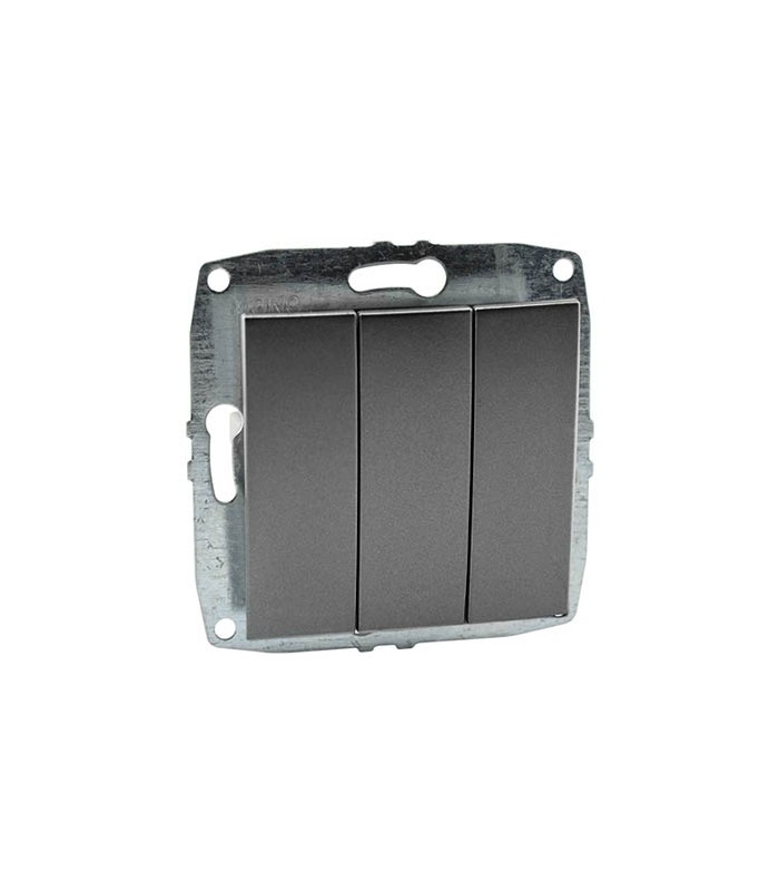 DESPINA TRIPLE SWITCH MECHANISM ANTHRACITE 1PCS