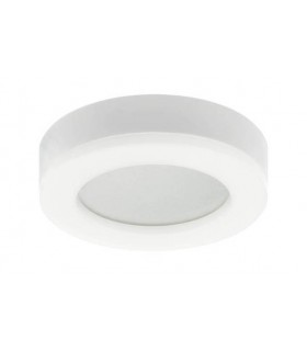LED OUTDOOR BULKHEAD LUZ-BC 15W 1020Lm 4000K (NATURAL WHITE) IP65 Φ190x45mm WHITE 3400890 VITO