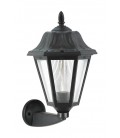 OUTDOOR WALL LIGHT VERONA-W E27 BLACK IP44 PLASTIC 280x390mm BLACK 3242070 VITO