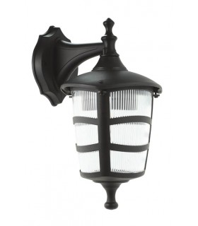 OUTDOOR WALL LIGHT BARI-W E27 BLACK IP44 PLASTIC 200x300mm BLACK 3241990 VITO