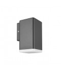 LED OUTDOOR WALL LIGHT ADRIA SQL1 4W 260Lm 4000K (NATURAL WHITE) IP54 76x155x99mm ANTHRACITE 3230570 VITO