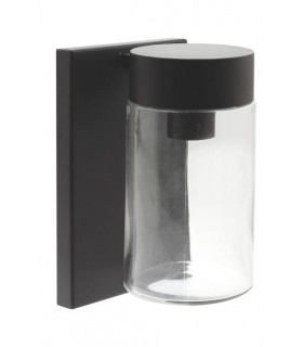 OUTDOOR WALL LIGHT KOTOR W1 Φ116x320mm IP44 STAINLESS STEEL BLACK 3230350 VITO