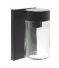 OUTDOOR WALL LIGHT KOTOR W1 Φ116x320mm IP44 STAINLESS STEEL BLACK 3230350 VITO