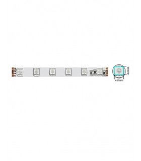 LED STRIP 4040 60CHIPS/m 14,4W/m 1200Lm PRICES PER 1M RED 12V IP20 5m ROLL 5540050 VITO