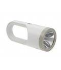 RECHARGEABLE TORCH LAMPAS-7 19W+3W 280Lm 6000K (COOL WHITE) WHITE & GREY  5000410 VITO