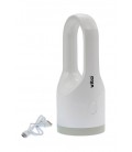RECHARGEABLE TORCH LAMPAS-7 19W+3W 280Lm 6000K (COOL WHITE) WHITE & GREY  5000410 VITO