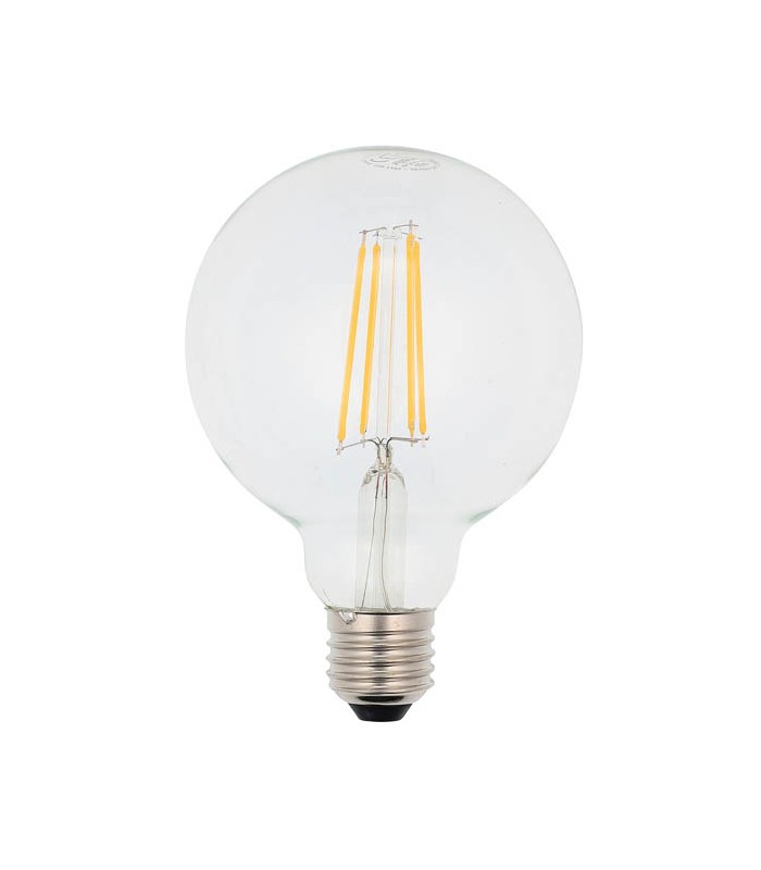 LED FILAMENT BULB LEDISONE-2-CLEAR GLOBE G95 8W 1000Lm E27 4000K (NATURAL WHITE) 1514620 VITO