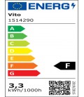 LED BULB BASIS GU5.3 3.3W 257Lm 4000K (NATURAL WHITE) 220V 1514290 VITO