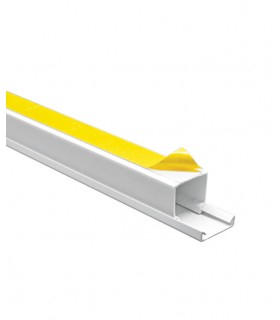 CABLE TRUNK PVC 2m 25x25m WITH ADHESIVE WHITE  8000240 VITO