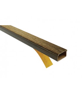 CABLE TRUNK PVC 2m 12x12 WITH ADHESIVE BEECH  8000430