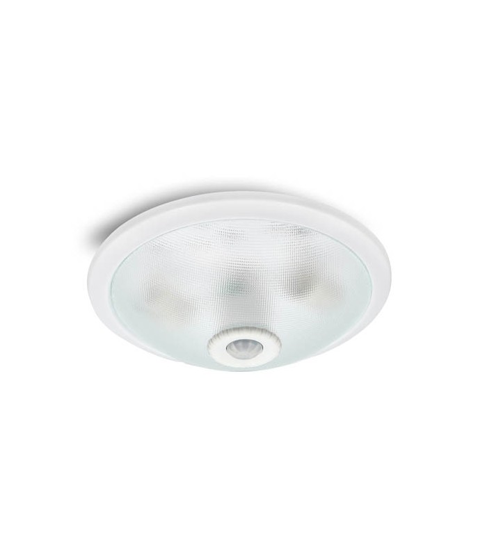 SURFACE MOUNTED PLAFON WITH PIR SENSOR 2xE27 LIKYA 295x95mm WHITE