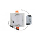 LED SQUARE PANEL SLIM RECESSED LENA-SX 85x85x20mm 3W 285Lm 4000K (NATURAL WHITE) WHITE 2024040 VITO