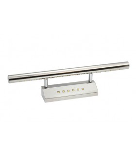 LED WALL FIXTURE LEDBULL D 6W 480Lm 6000K (COOL WHITE) IP20 CHROME 400x55x180mm 2110220 VITO