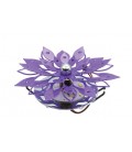 LED SPOT LIGHT FIXTURE RECESSSED MOUNTED FORMATO F2 FLOWER 3W 240Lm 4200K (NATURAL WHITE) Φ125x65mm PURPLE 2012400 VITO